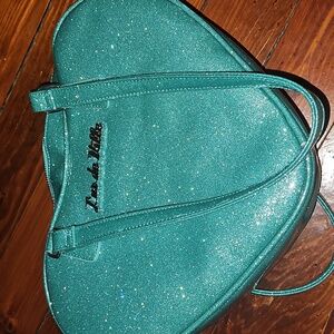 Lux DeVille Heart Bag Aqua